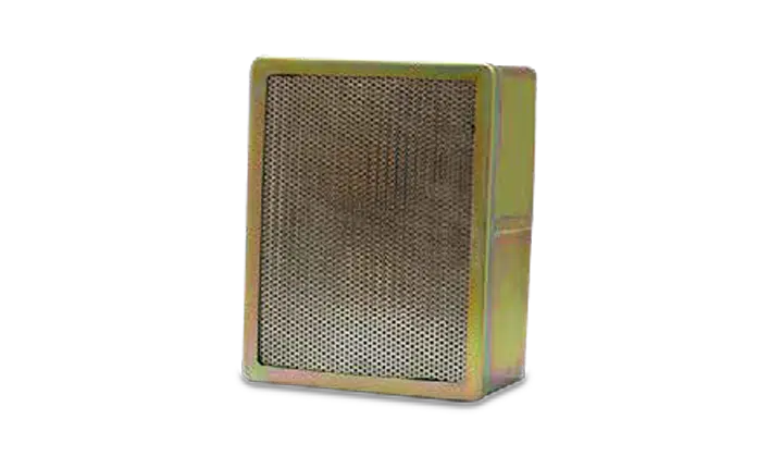 Nero Industry's TNO approved CBRN gas filter with activated carbon provides optimal protection and filtration for military vehicles and shelters. The internationally tested and TNO laboratory approved GF-20 Gas Filter offers a 20 m3/h air flow rate.