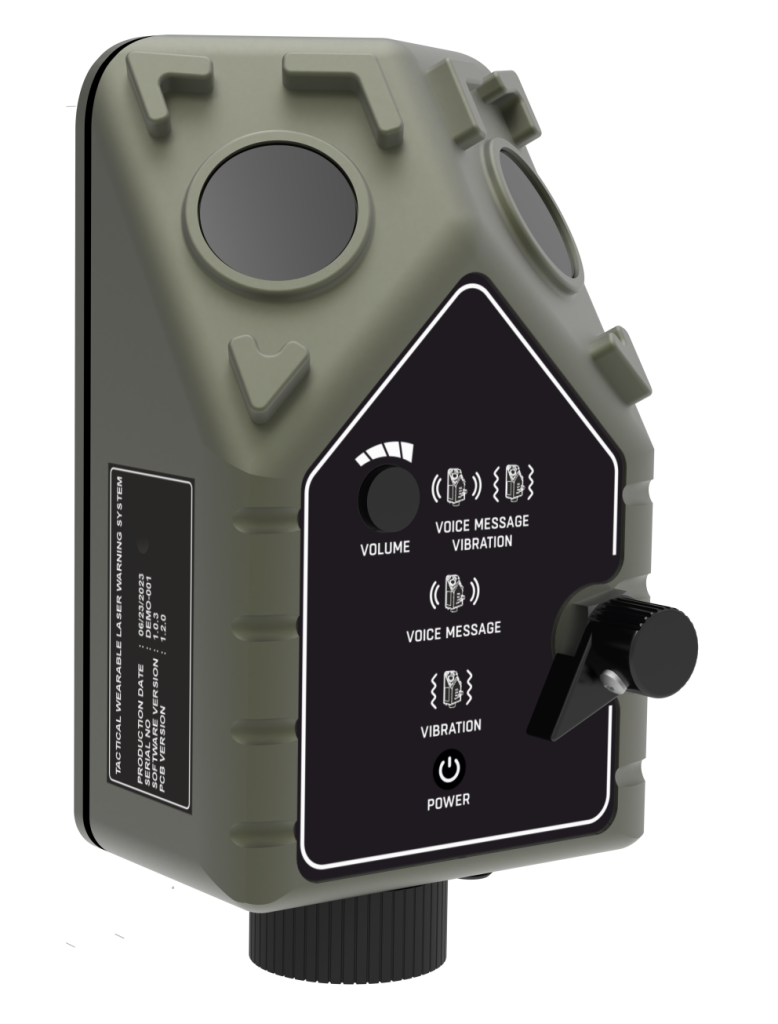 TACTICAL WEARABLE LASER WARNING SYSTEM TWL200
