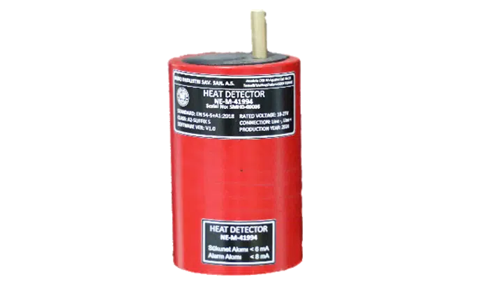 Isı Dedektörü Heat Detector Nero Savunma Sanayi Yangin sondurma sistemleri Ares İnfilak Bastırma Sistemleri