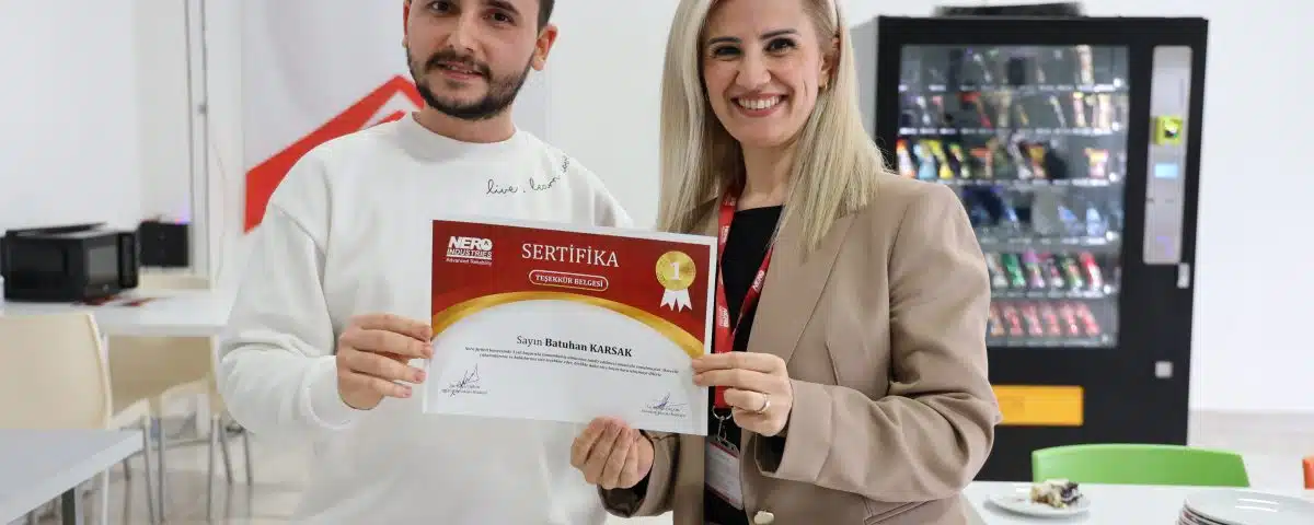 Nero Savunma Hediye ve Ödül Verilmesi Batuhan Karsak