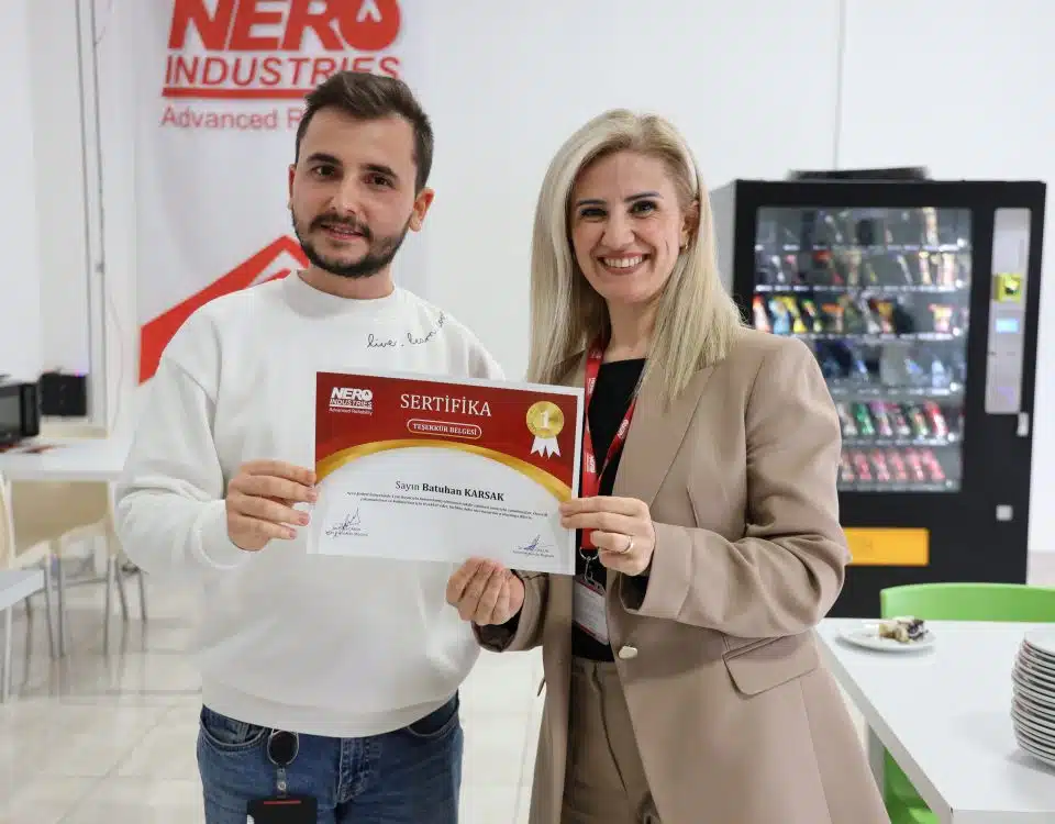 Nero Savunma Hediye ve Ödül Verilmesi Batuhan Karsak