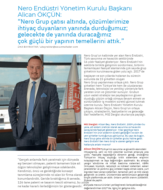 Alican OKCUN MSI SÖYLEŞİ