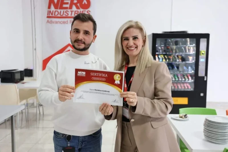 NERO Endüstri’de Uzun Süredir Görev Yapan Çalışanlarımızı Onurlandırdık