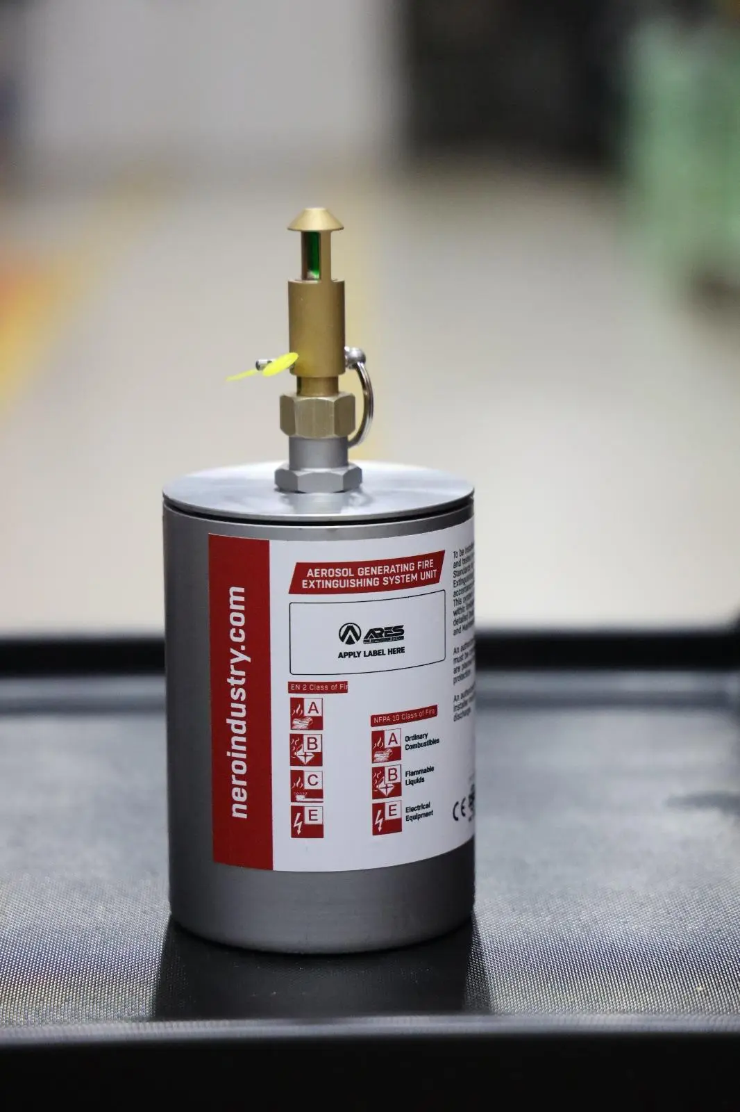 Aerosol yangın söndürücü üretim görseli 1